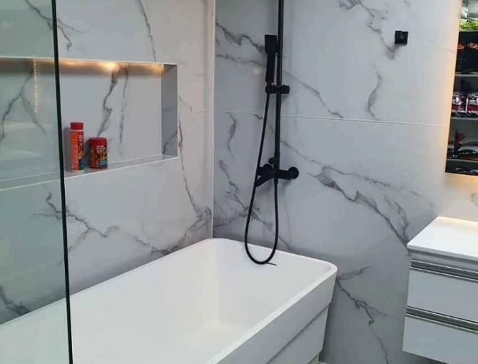 Revestimiento UV mármol decorativo