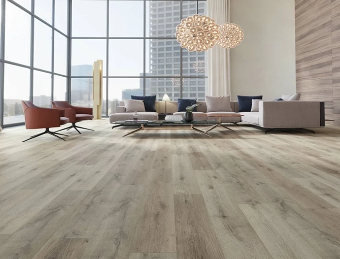 Ambiente con piso SPC